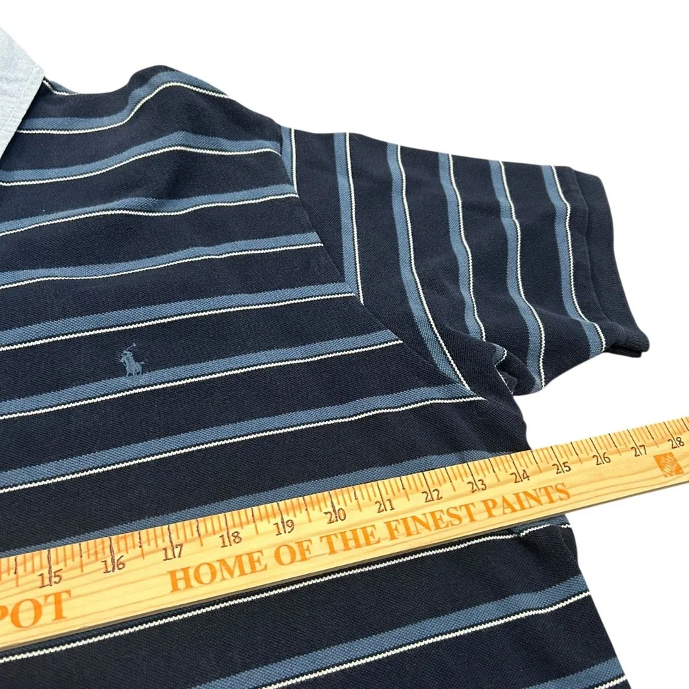 Ralph Lauren Men's Shirt‎ Striped Collared XL Nautical Old Money Preppy